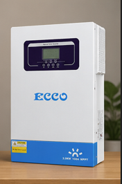 3KVA 3500W 24V 100A MPPT Hybrid Solar Inverter - ECCO