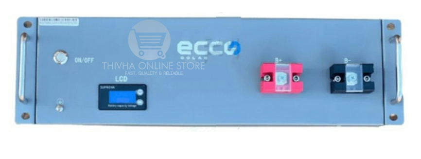 Ecco 24V 100AH 2.56kWh Lithium Battery LiFePO4
