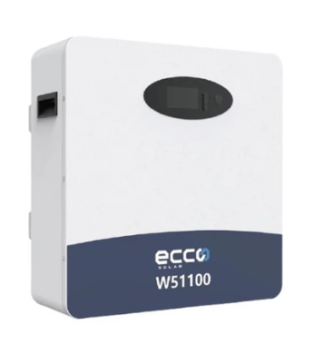 Ecco 51.2v 100ah 5.12kWh Lithium Battery W51100 Wall-Mounted