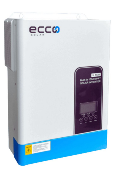 Hybrid Inverter 48v 5.5 Kva 5500w Mppt 100a Inverter Pure Sine Wave ...
