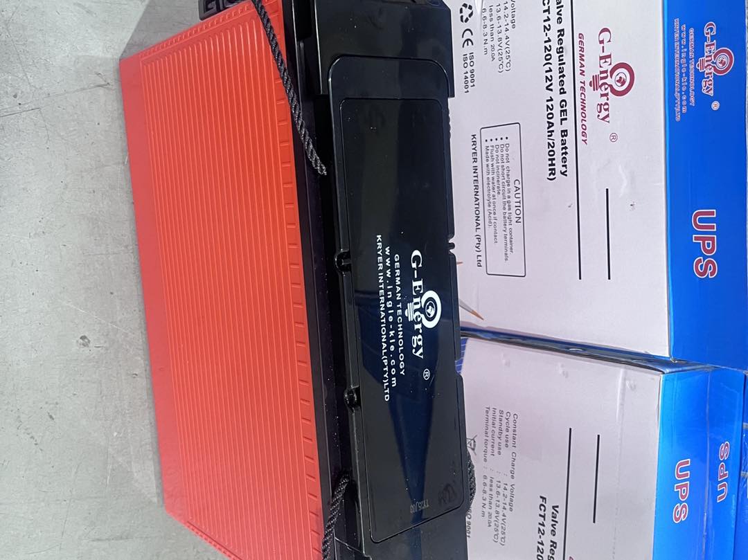 12V 120ah GEL Battery - G-Energy (Slimline)