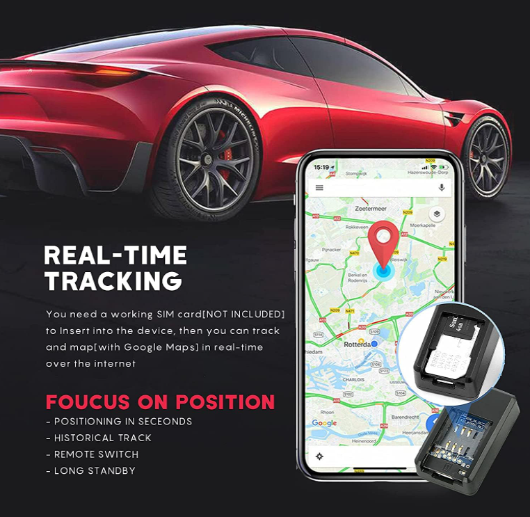 Mini GPS Real-time Car Locator Tracker Magnetic GSM/GPRS Tracking Device