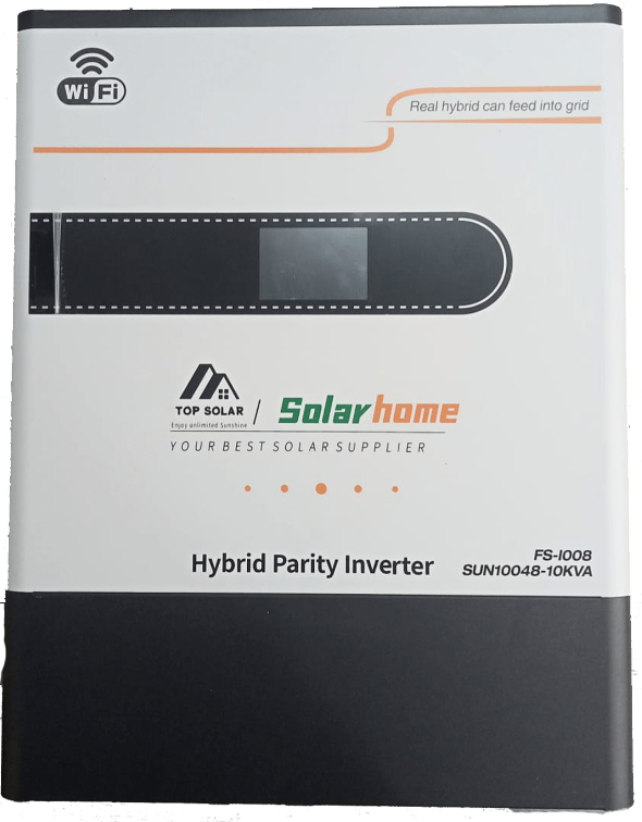 Top Solar 48V 10KVA 10KW Hybrid Parallel Inverter MPPT Wi-Fi Compatible