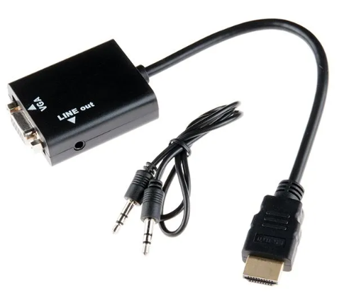 HDMI to VGA Adapter with Audio