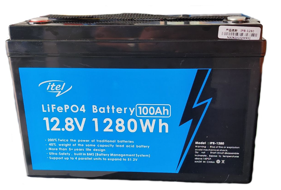 12.8v 100 AH Itel ESS LV Lithium Battery LiFePO4