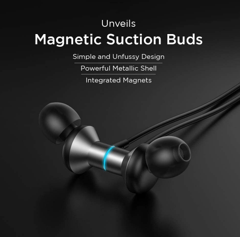 Lenovo HE05 Magnetic Neckband BT5.0 Headset - Noise Cancelling Mic