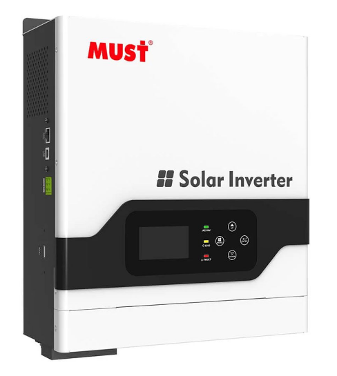 1KW 12V/70A Pure Sine Wave Hybrid MPPT Inverter - MUST