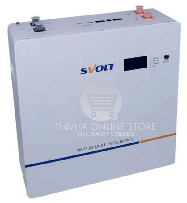 SVOLT Lithium Ion Battery 48V 106AH 5.09KWH Wall Mounted