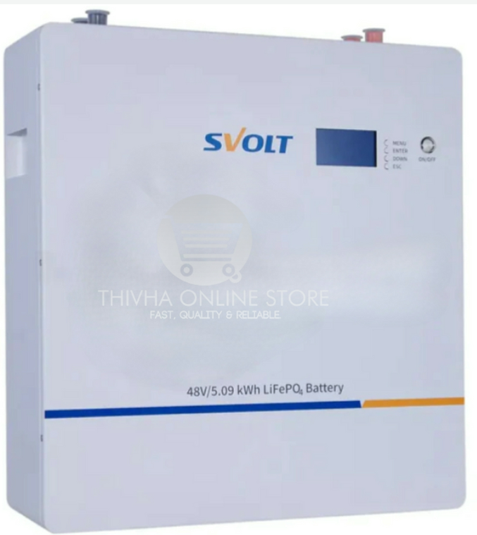 SVOLT Lithium Ion Battery 48V 106AH 5.09KWH Wall Mounted