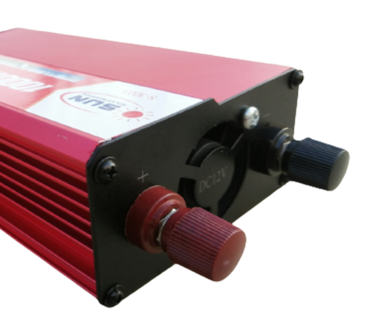 SUN Power Inverter 1000W Peak 12V DC To 220V AC Modified Sine Wave Converter (S-3003)