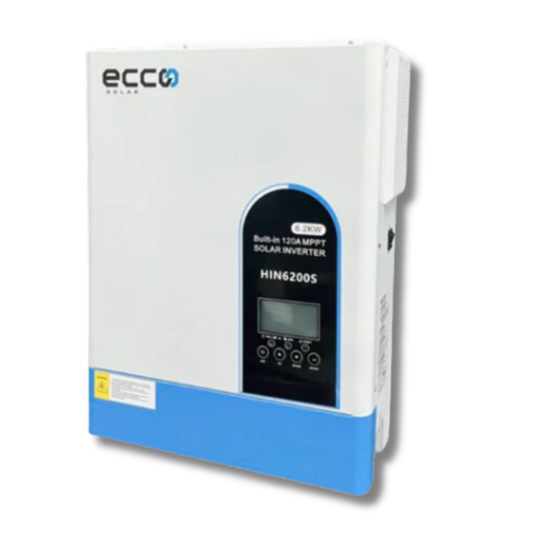 6.2 Kva 62000w Hybrid Inverter 48v MPPT 120A Inverter Pure Sine Wave - Ecco