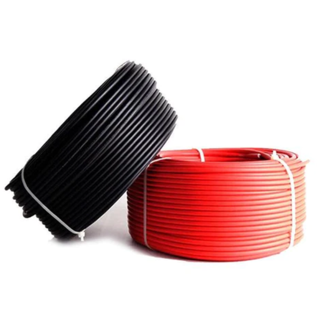 4mm solar cables 100m red and black