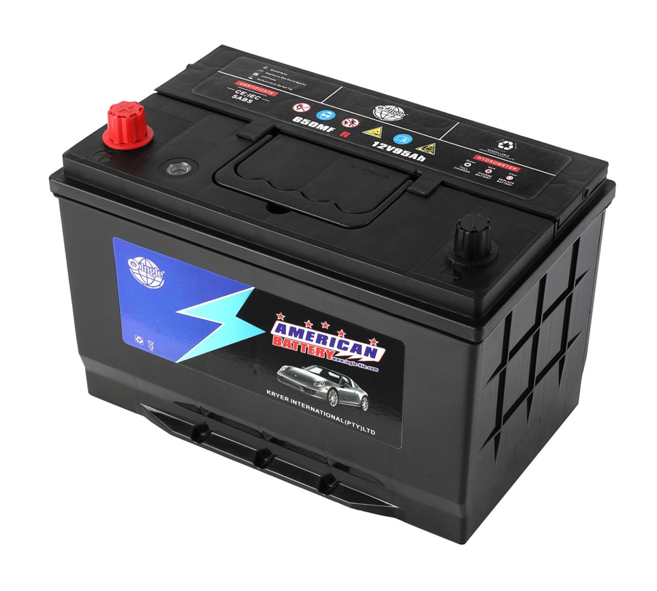 12V95AH 650 Car Battery - Ingle