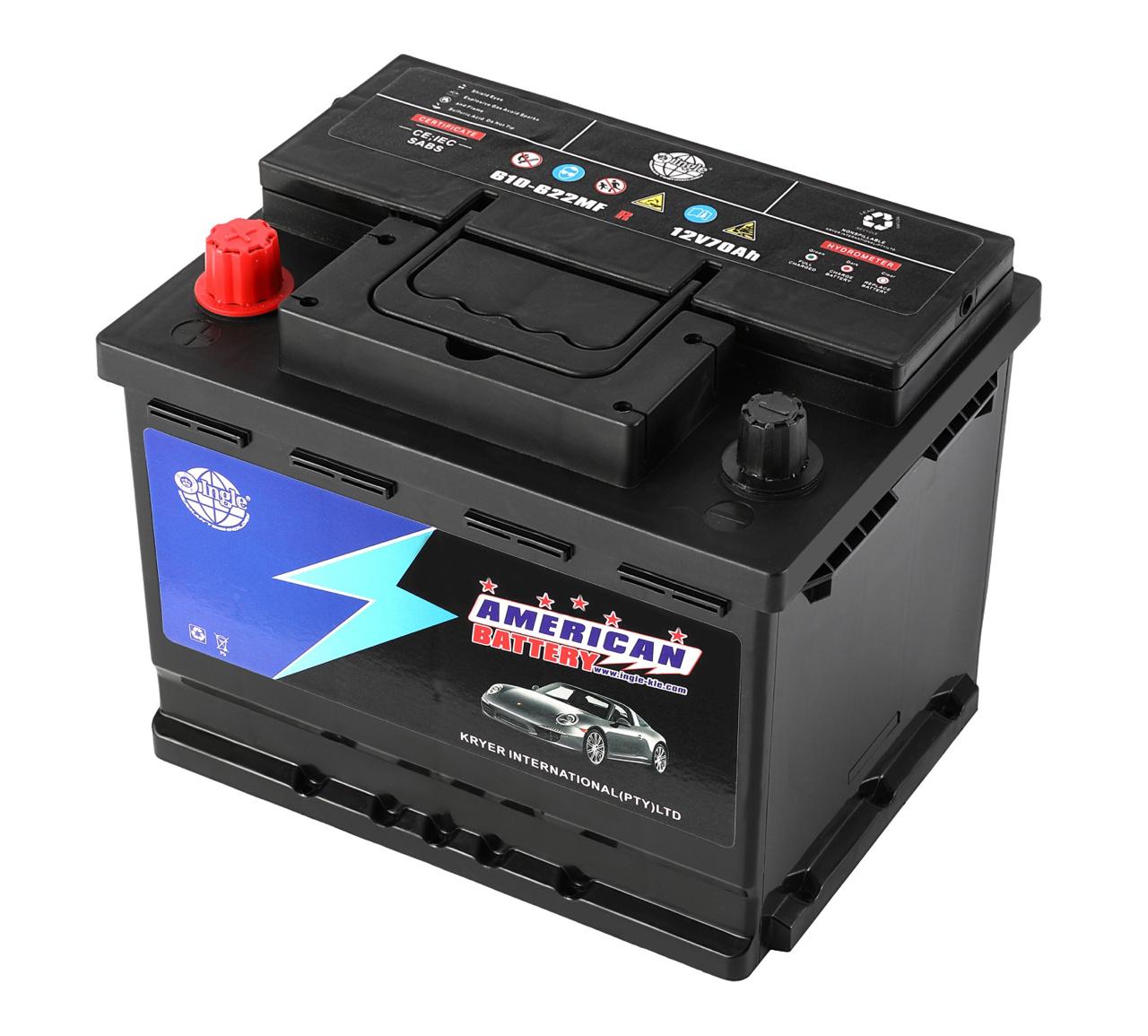12V70AH 610-622 Car Battery - Ingle