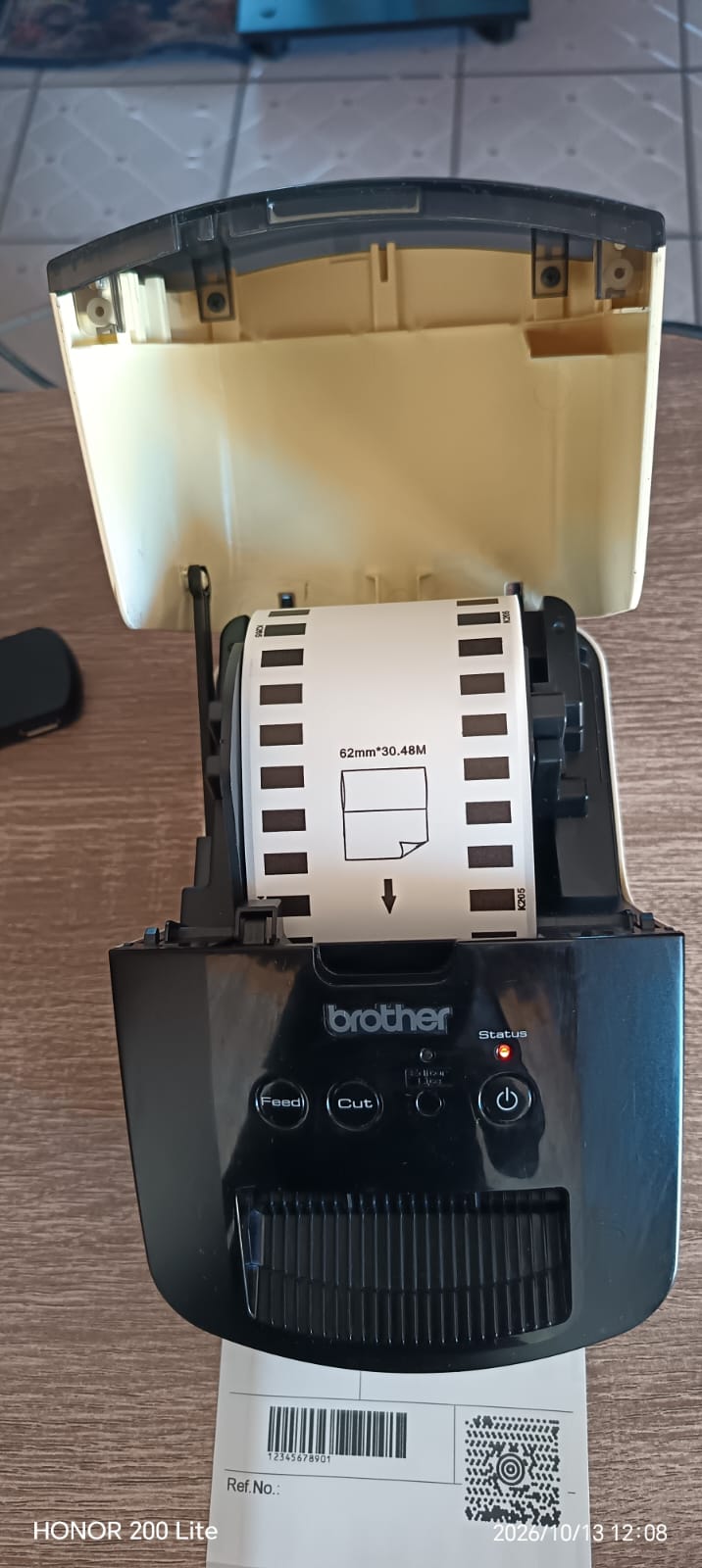 Brother QL-700 label printer Direct thermal 300 x 300 DPI 150 mm/sec DK