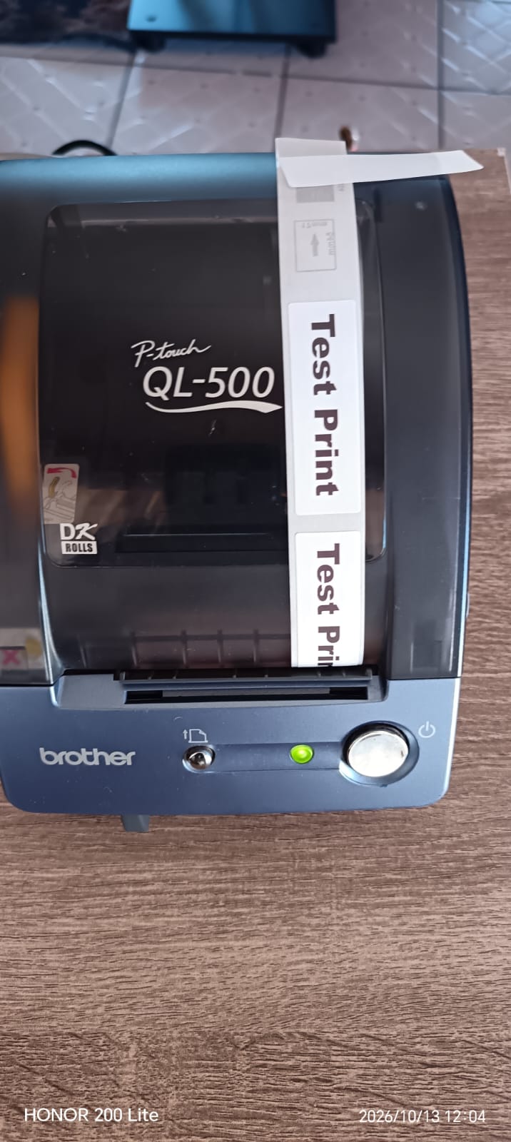 Brother P-Touch QL-500 Thermal Label Printer