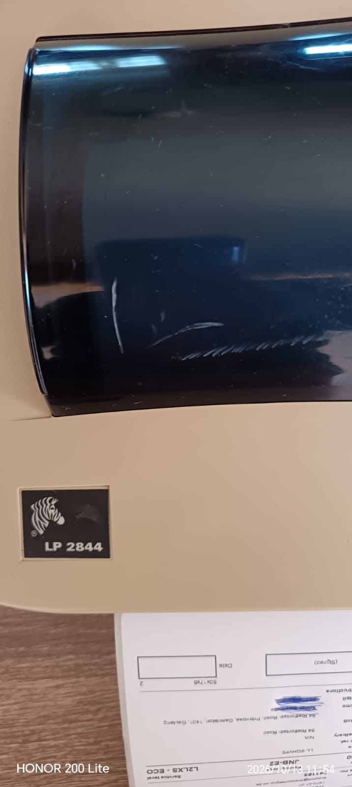 Zebra LP 2844 Direct Thermal Barcode & Shipping Label Printer (USB, Serial, Parallel)