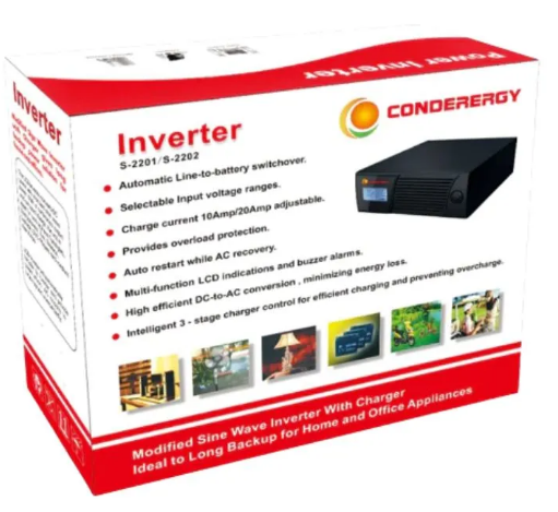 UPS INVERTER 2400VA/1440W CONDERERGY 24V