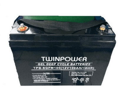 TwinPower 12V 100AH Gel Deep Cycle Battery