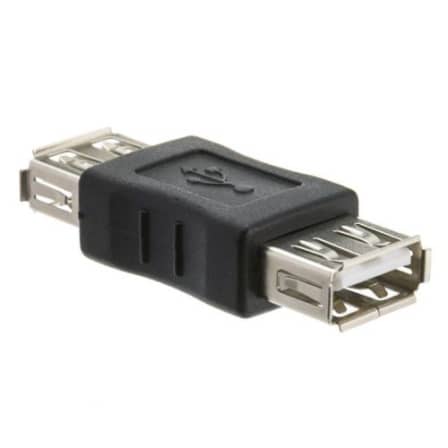USB 2.0 Male-to-Female Coupler - Twin Pack
