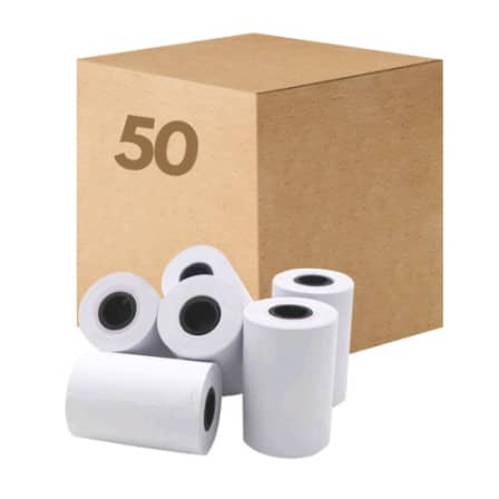 Thermal Till Rolls 50 Pack (57 x 40 55gsm)