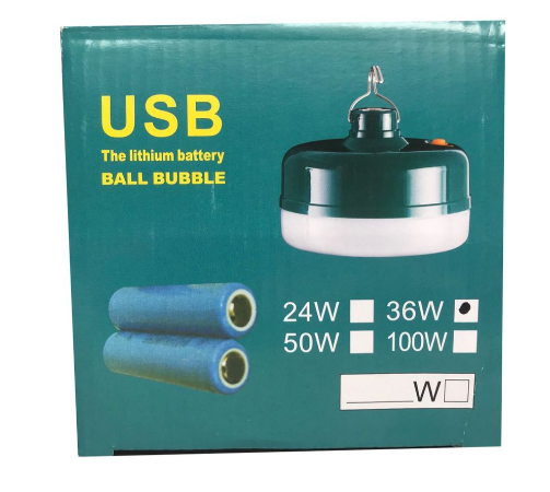 Powerful USB LED Rechargeable Emergency Light / Lantern – 36W