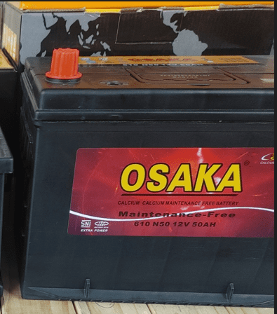 Osaka Vehicle Battery 610 N50 12V50AH