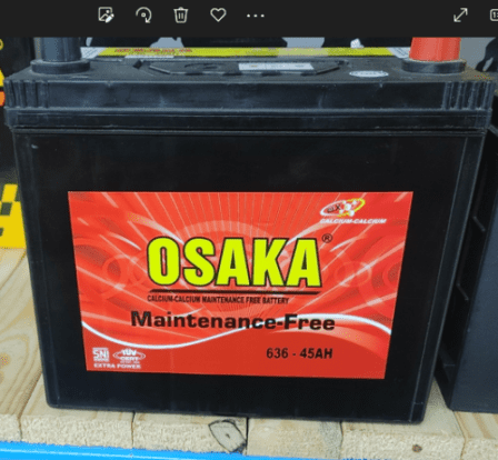 Osaka Vehicle Battery 636 12V45AH