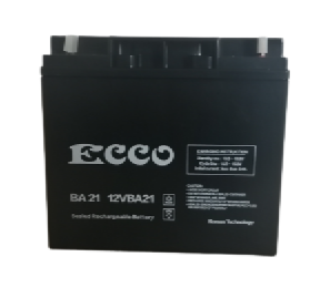 ECCO BA21 12V Sealed Lead-Acid Rechargeable Battery