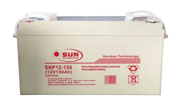 12V 150ah Deep Cycle Gel battery - SUN